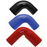 Vibrant 4 Ply Reinforced Silicone 90 degree Reducer Elbow