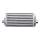 Vibrant Air to Air Intercooler with End Tanks 18in Wx6.5in Hx3.25in thick 2.5in in/out