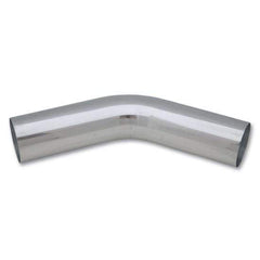 Vibrant Aluminum Tubing 45 Degree Bend Polished 1.5" O.D. Aluminum 45 Degree Bend | 2156