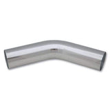 Vibrant Aluminum Tubing 45 Degree Bend Polished