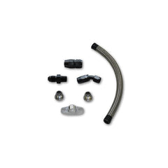 Vibrant Oil Drain Kit incl 12in Teflon Lined S.S. Hose Fitting