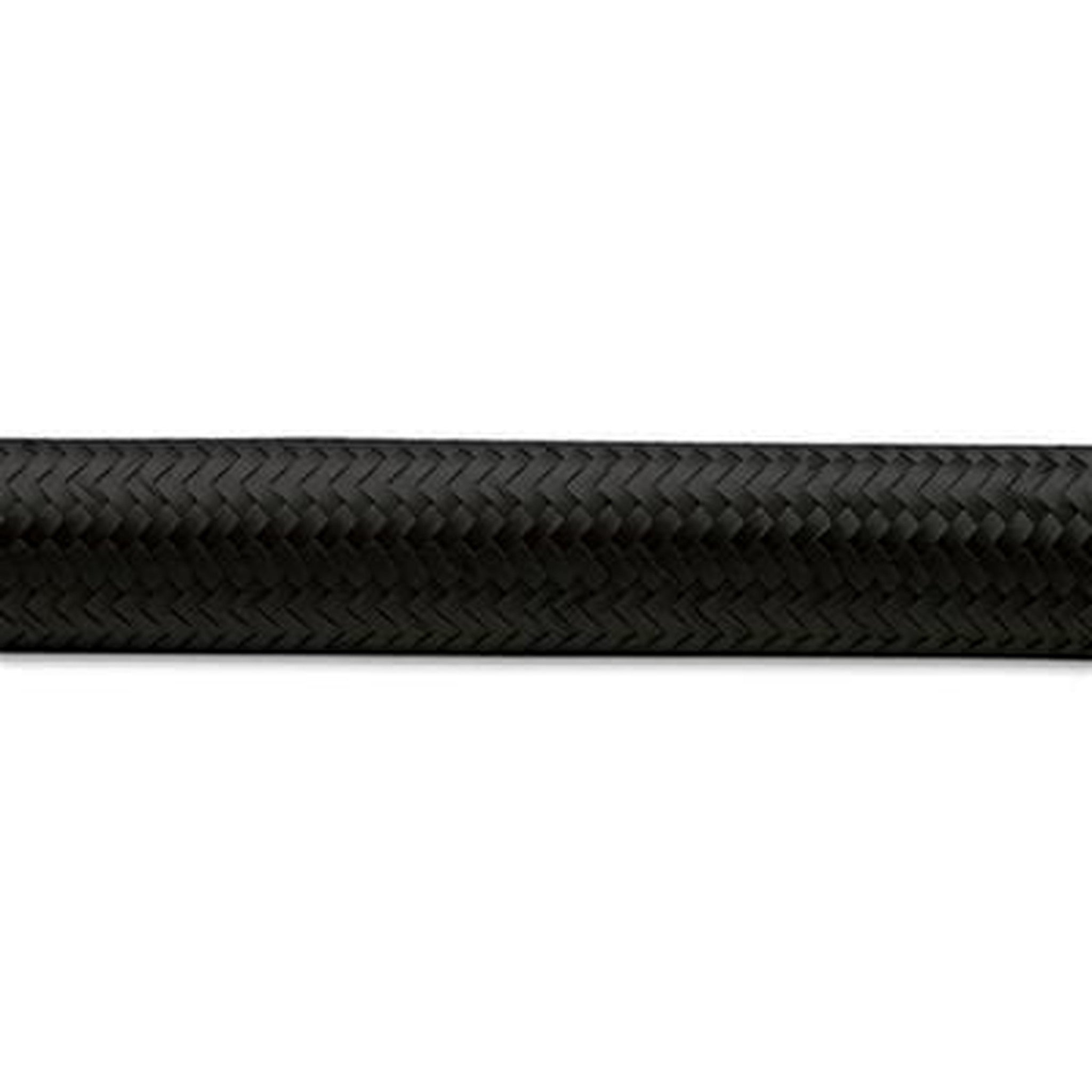 Vibrant Performance 11968 -8 AN Black Nylon Braided Flex Hose (10 foot roll)