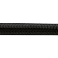 Vibrant Performance 11968 -8 AN Black Nylon Braided Flex Hose (10 foot roll)