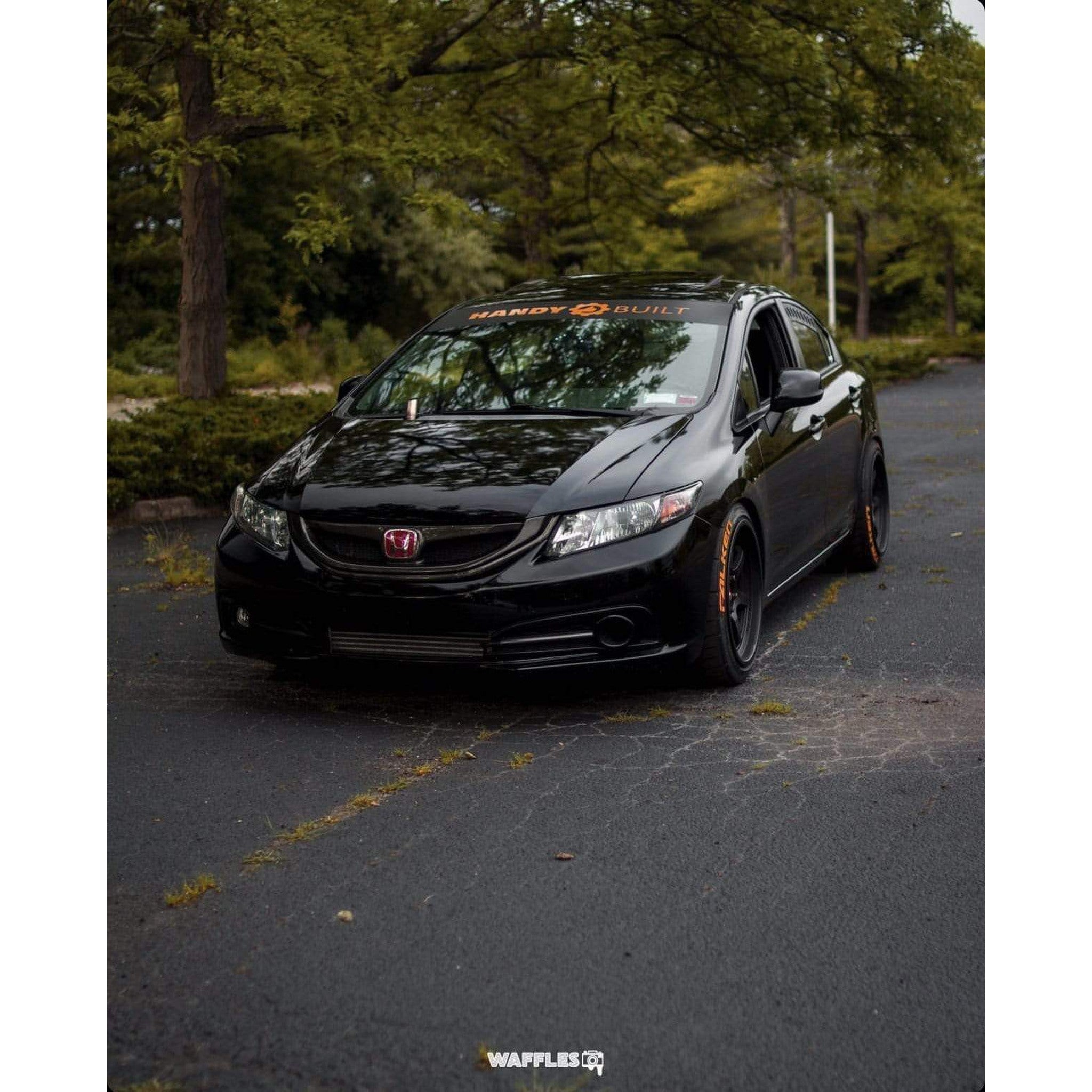 Visual Autowerks Rear Window Vents Honda Civic 2012-2015