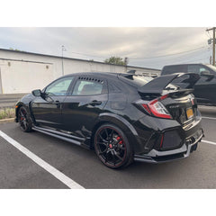 Visual Autowerks Rear Window Vents Honda Civic Hatchback 2016-2020 / Type R Hatchback 2017-2020