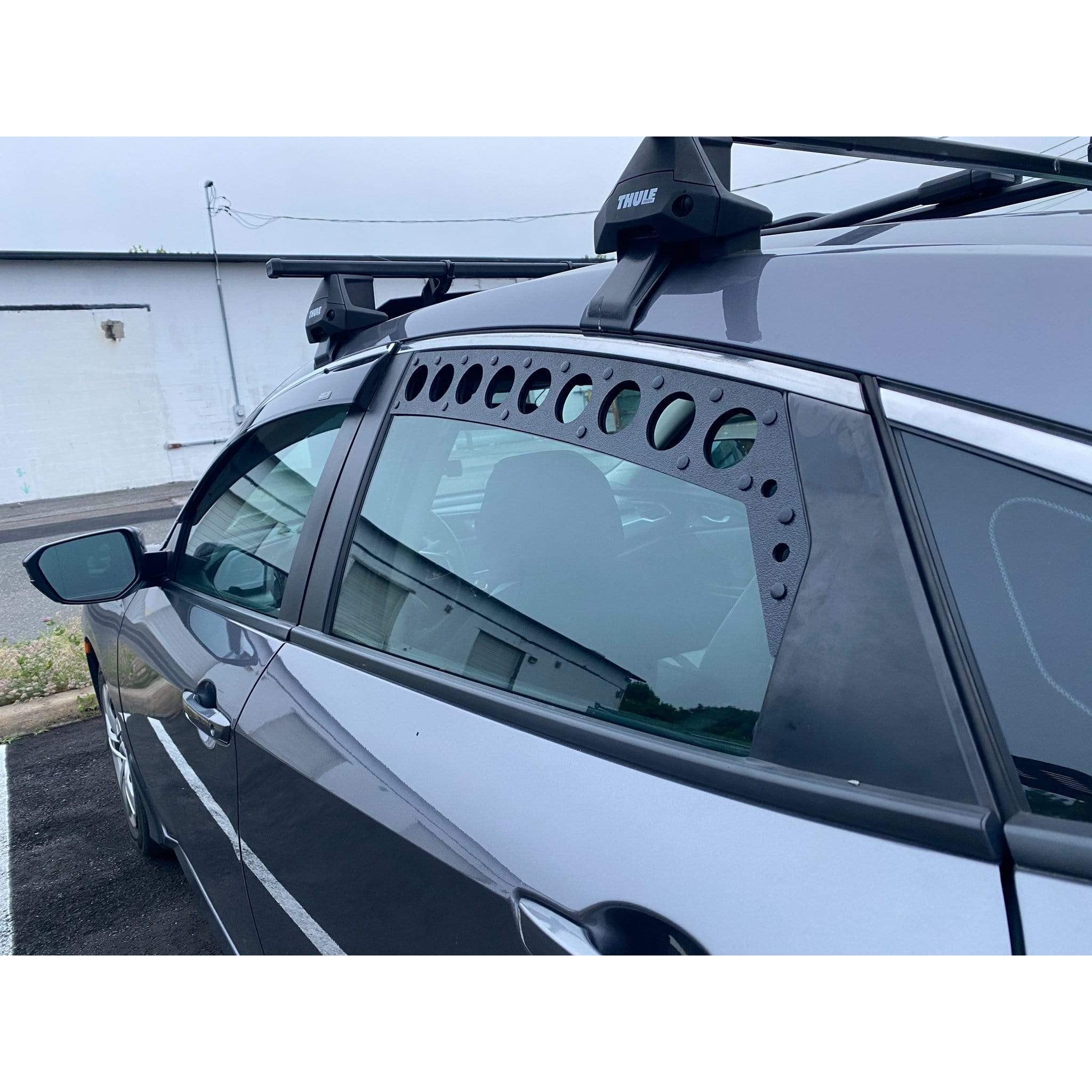 Visual Autowerks Rear Window Vents Honda Civic Sedan 2016-2020