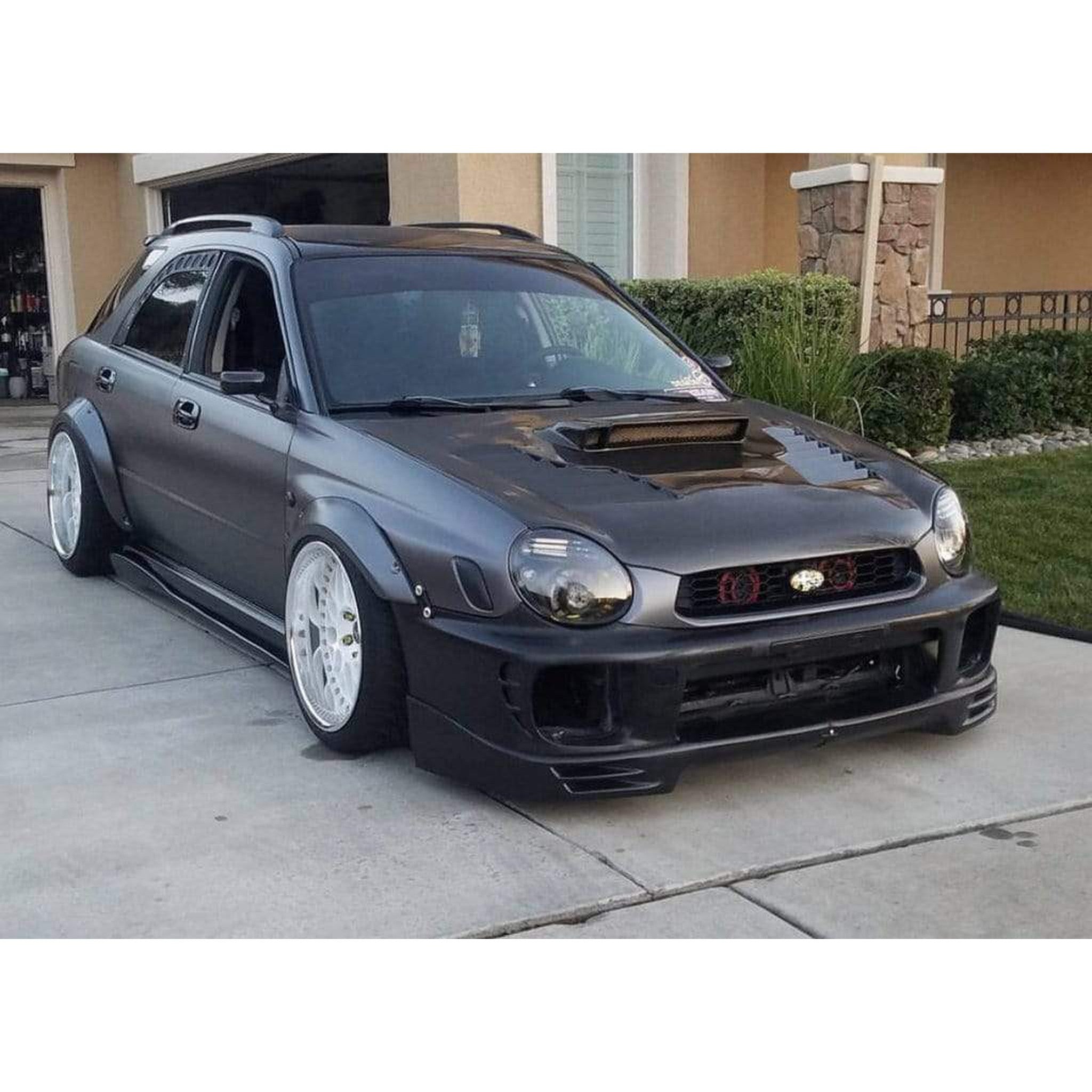 Visual Autowerks Rear Window Vents Subaru WRX 2002-2007 Wagon