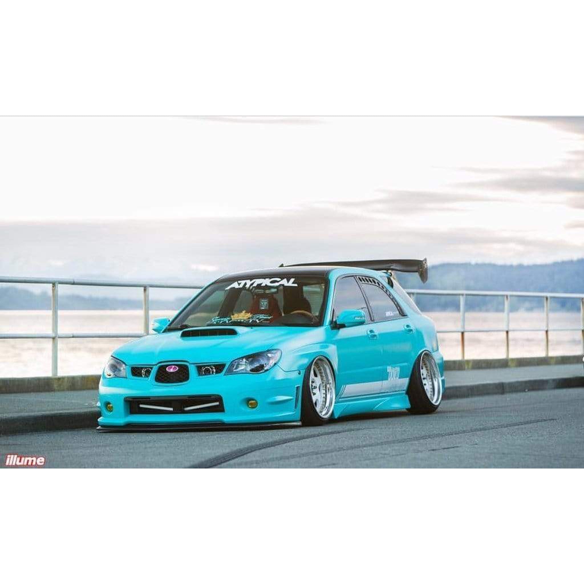 Visual Autowerks Rear Window Vents Subaru WRX 2002-2007 Wagon
