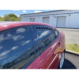 Visual Autowerks Window Vents Rear Dodge Dart 2013-2016