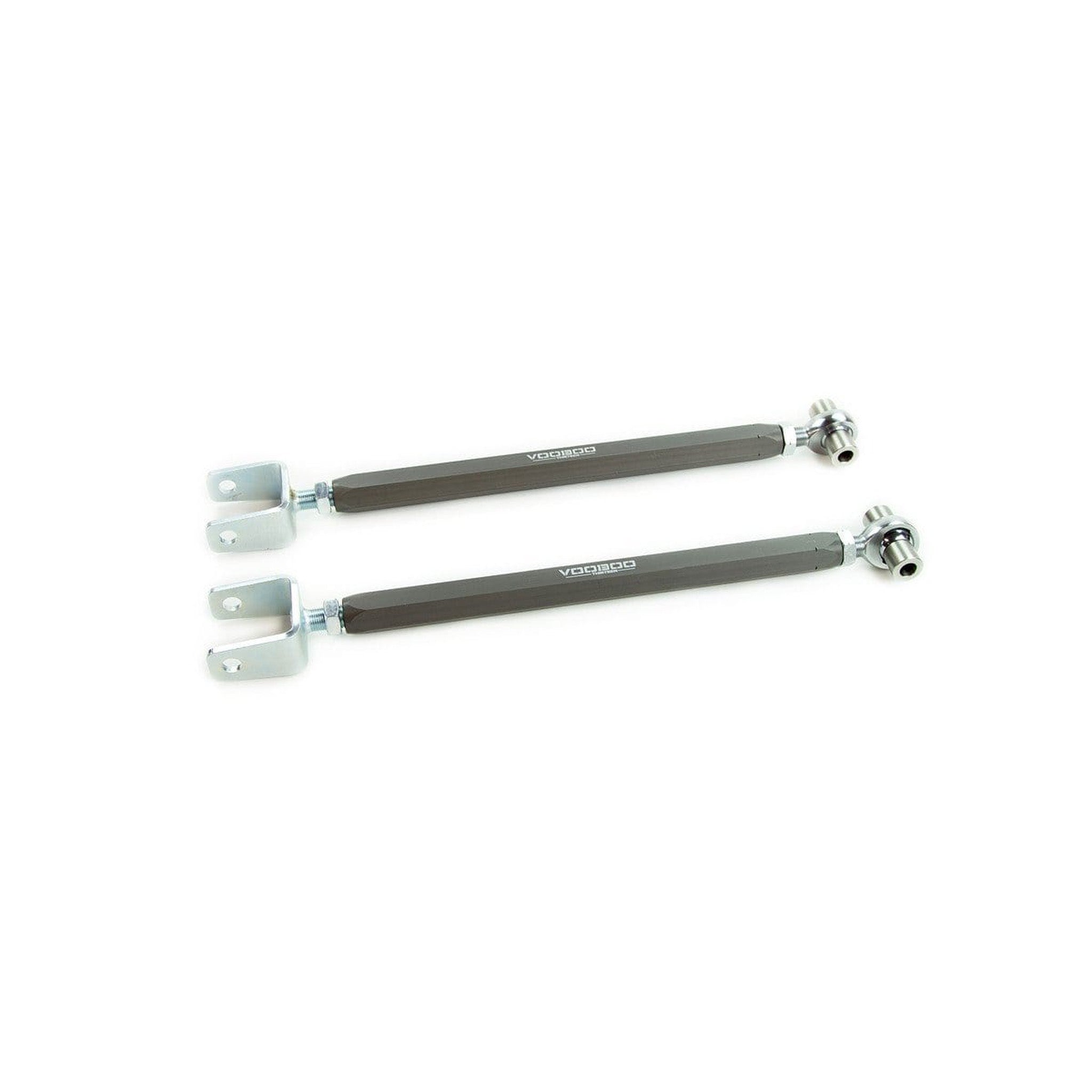 Voodoo 13 Hard Clear Grey Rear Toe Arms Nissan 370z / Infiniti G37