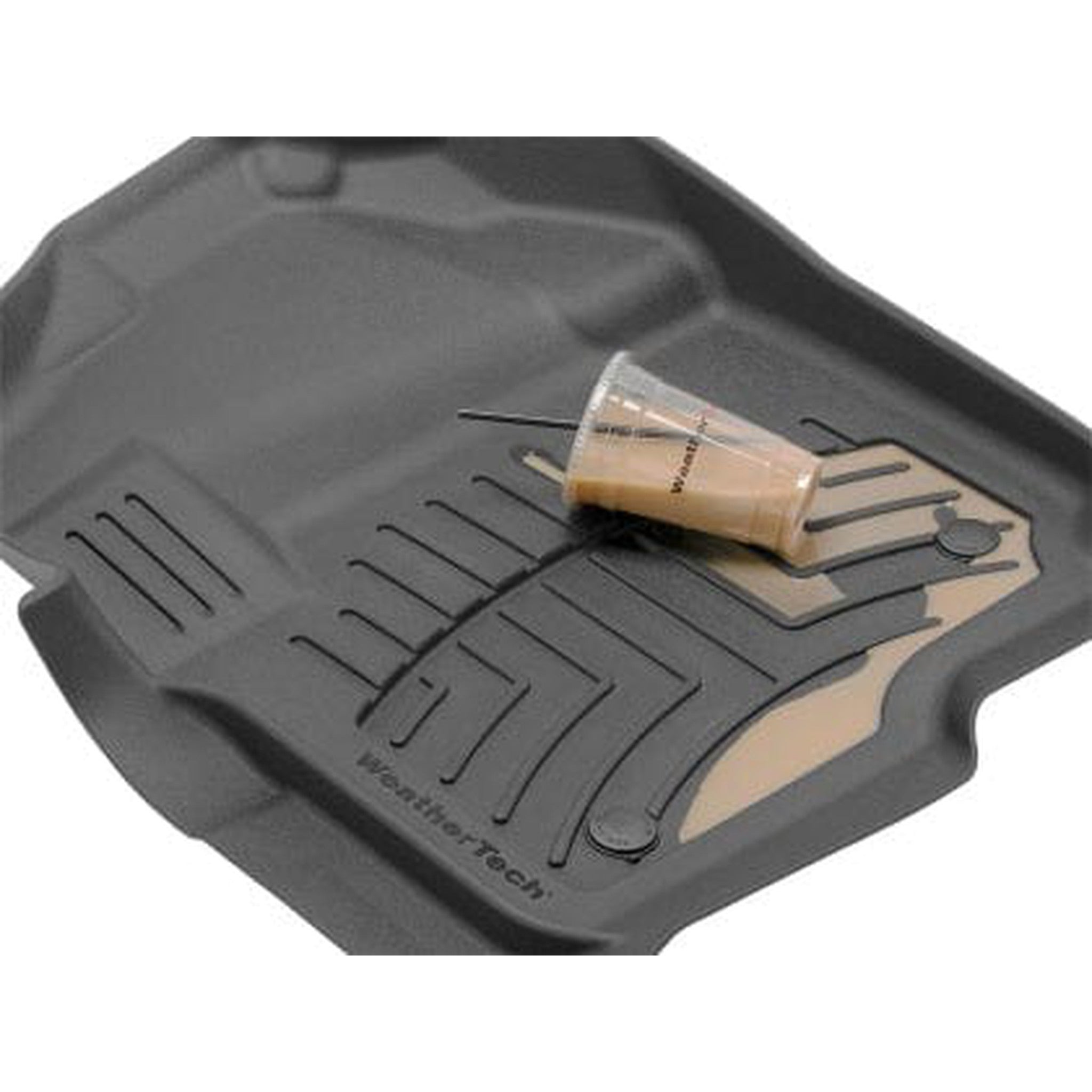 WeatherTech 2017-2020 Honda Civic Hatchback Front FloorLiner HP - Black | wet448841IM
