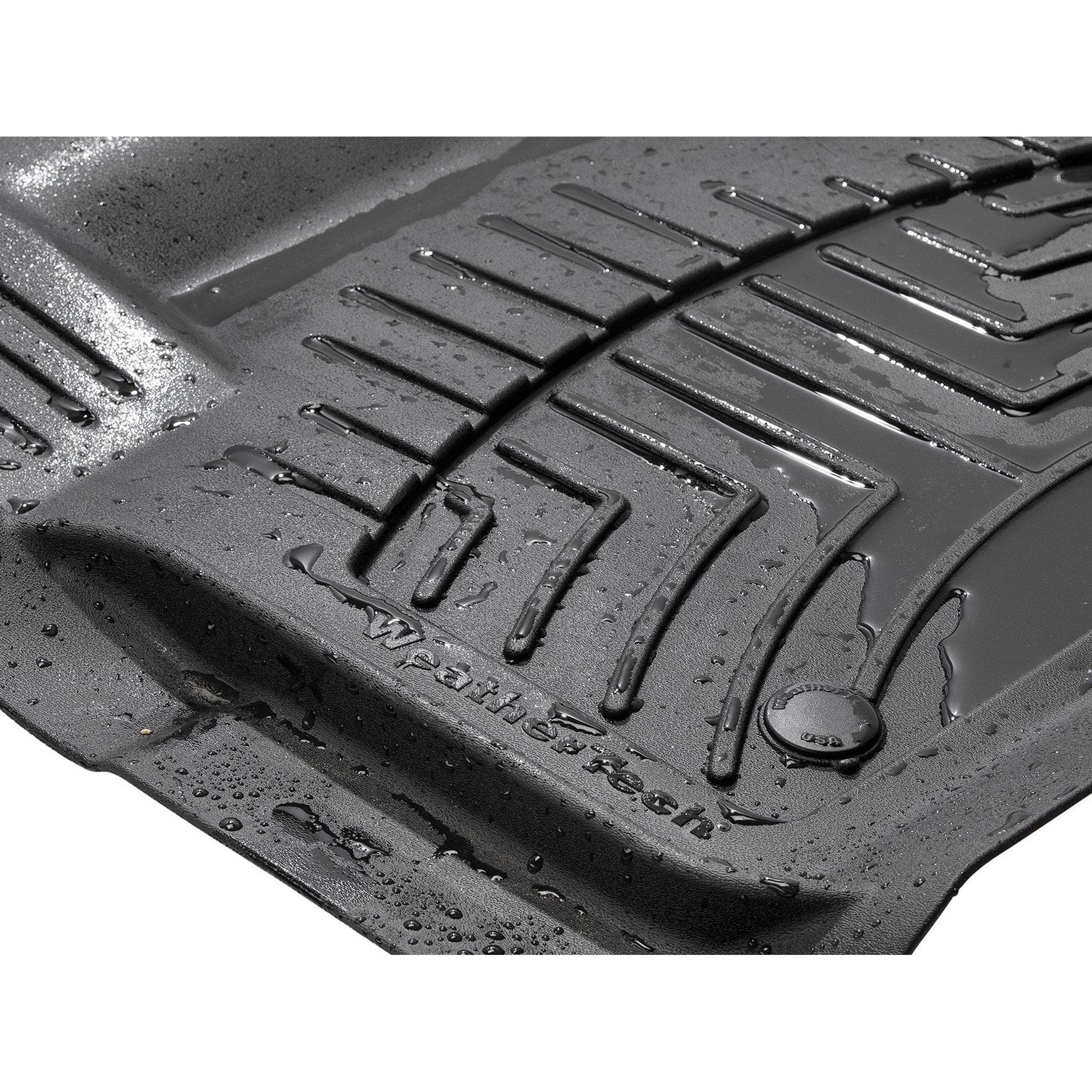 WeatherTech 2017-2020 Honda Civic Hatchback Front FloorLiner HP - Black | wet448841IM