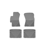 WeatherTech Front and Rear Floor Mats All-Weather Grey Impreza / WRX / STI 1993-2014 / Legacy / GT / Outback / XT 2005-2009