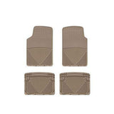 WeatherTech Front and Rear Floor Mats All-Weather Tan Mitsubishi EVO 8 & 9 2003-2006 / Nissan 240sx 1989-1998