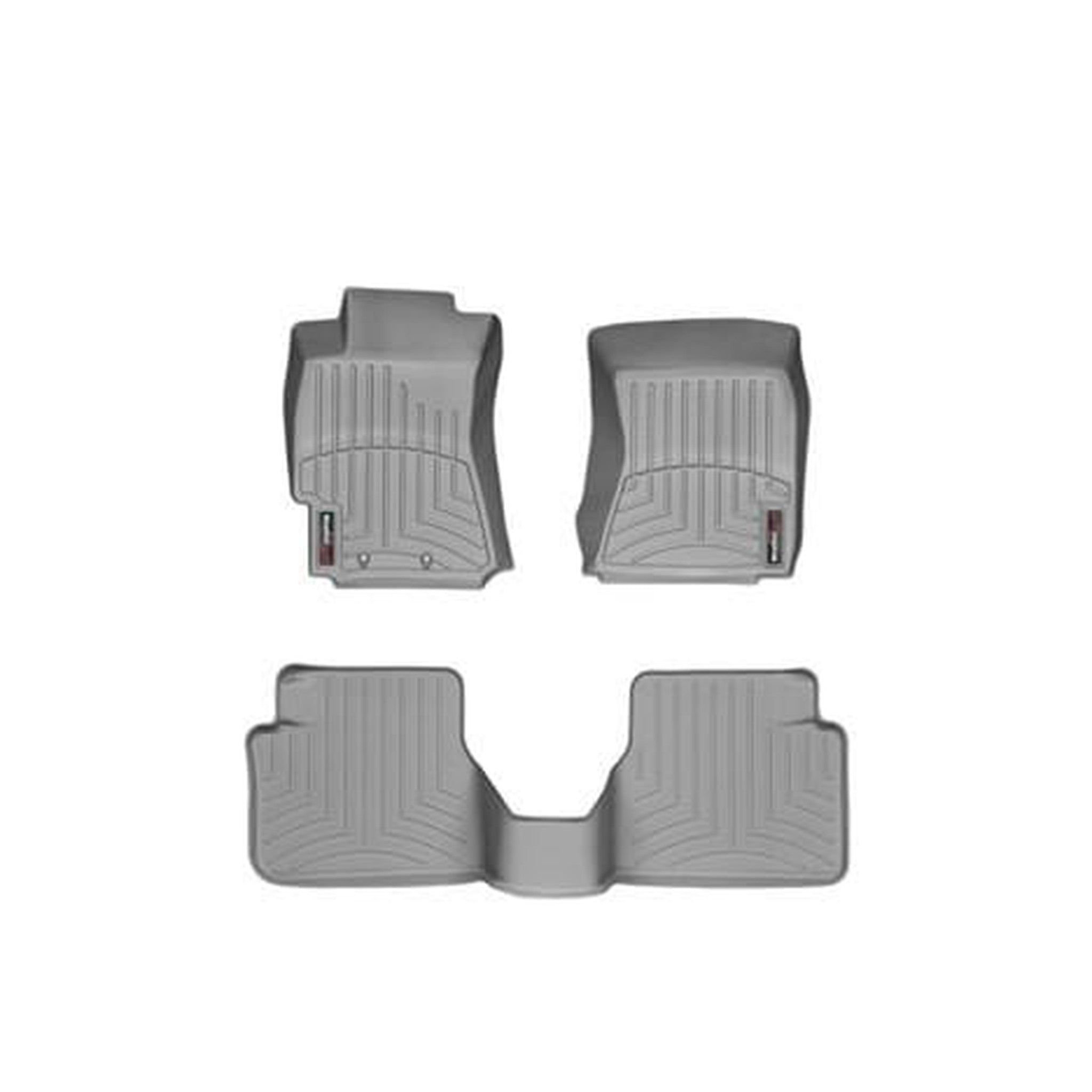 WeatherTech Front and Rear Floor Mats DigitalFit - Grey Subaru Forester / XT - 2009-2013
