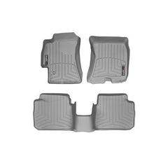 WeatherTech Front and Rear Floor Mats DigitalFit Grey Subaru Legacy / GT / Outback / XT 2005-2009