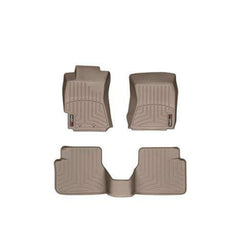 WeatherTech Front and Rear Floor Mats DigitalFit - Tan Subaru Forester / XT - 2009-2013