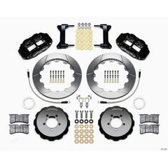 Wilwood FNSL6R Front Black Slotted Big Brake Kit Scion FR-S 2013-2016 / Subaru BRZ 2013-2020