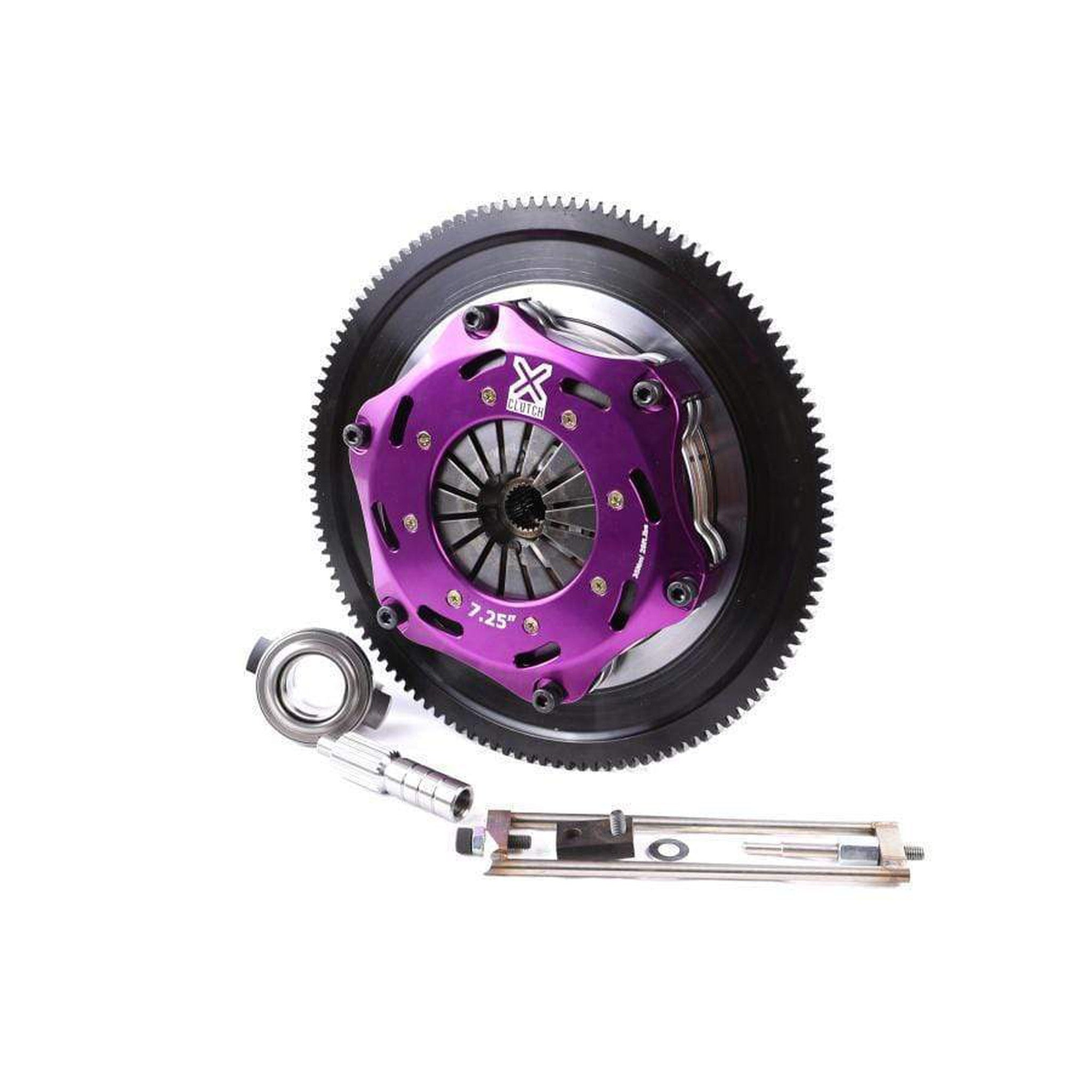 XClutch Clutch Kit 7.25in Twin Solid Ceramic Disc w/ Flywheel Subaru WRX 2002-2005 / Forester XT 2004-2006 / Legacy GT 2008-2012