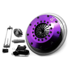 XClutch Clutch Kit 8in Twin Solid Ceramic Discs w/ Flywheel Subaru STI 2004-2021 | xcluXKSU20521-2E