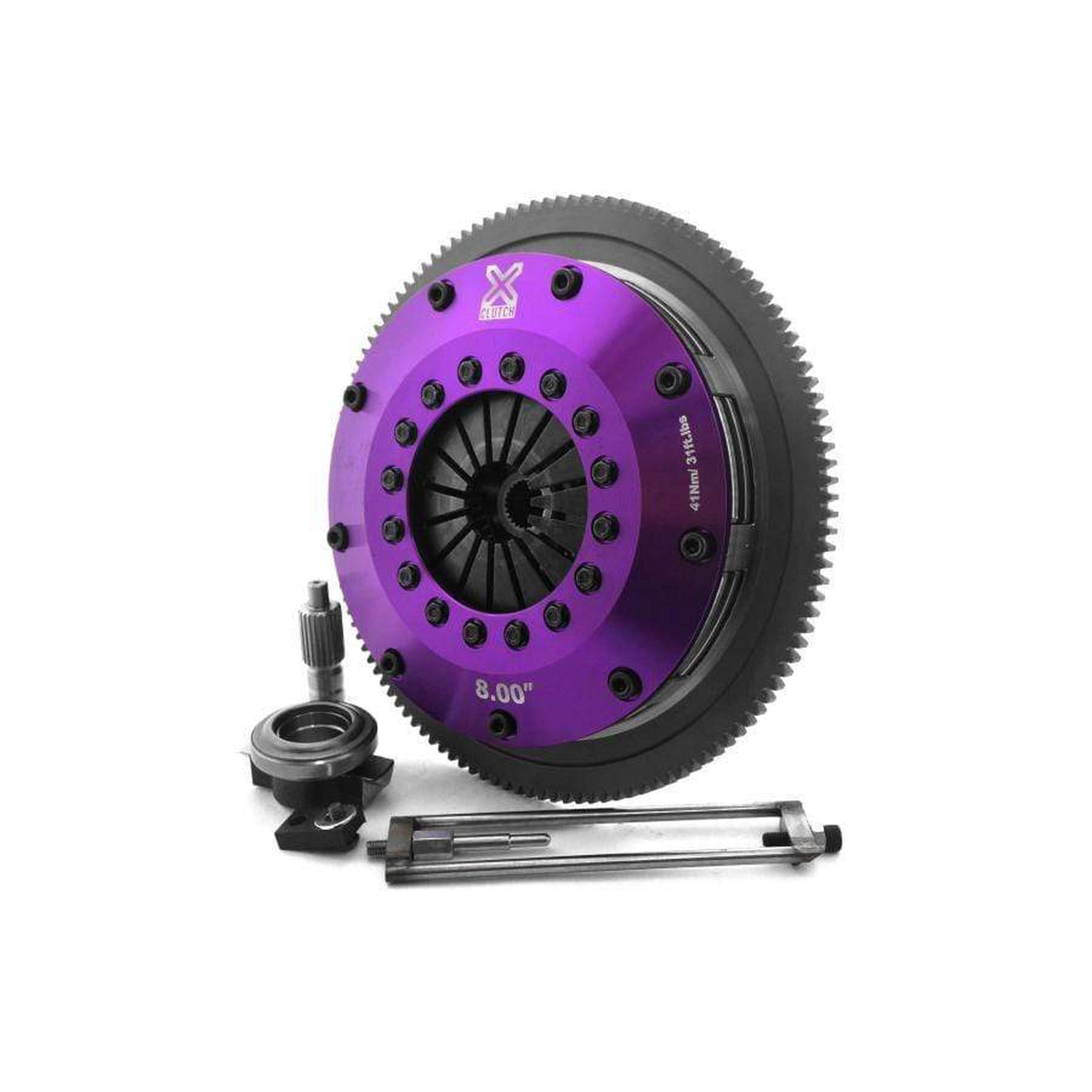 XClutch Clutch Kit Twin Sprung Ceramic Clutch Discs w/ Flywheel Subaru WRX 2002-2005 / Forester XT 2004-2006