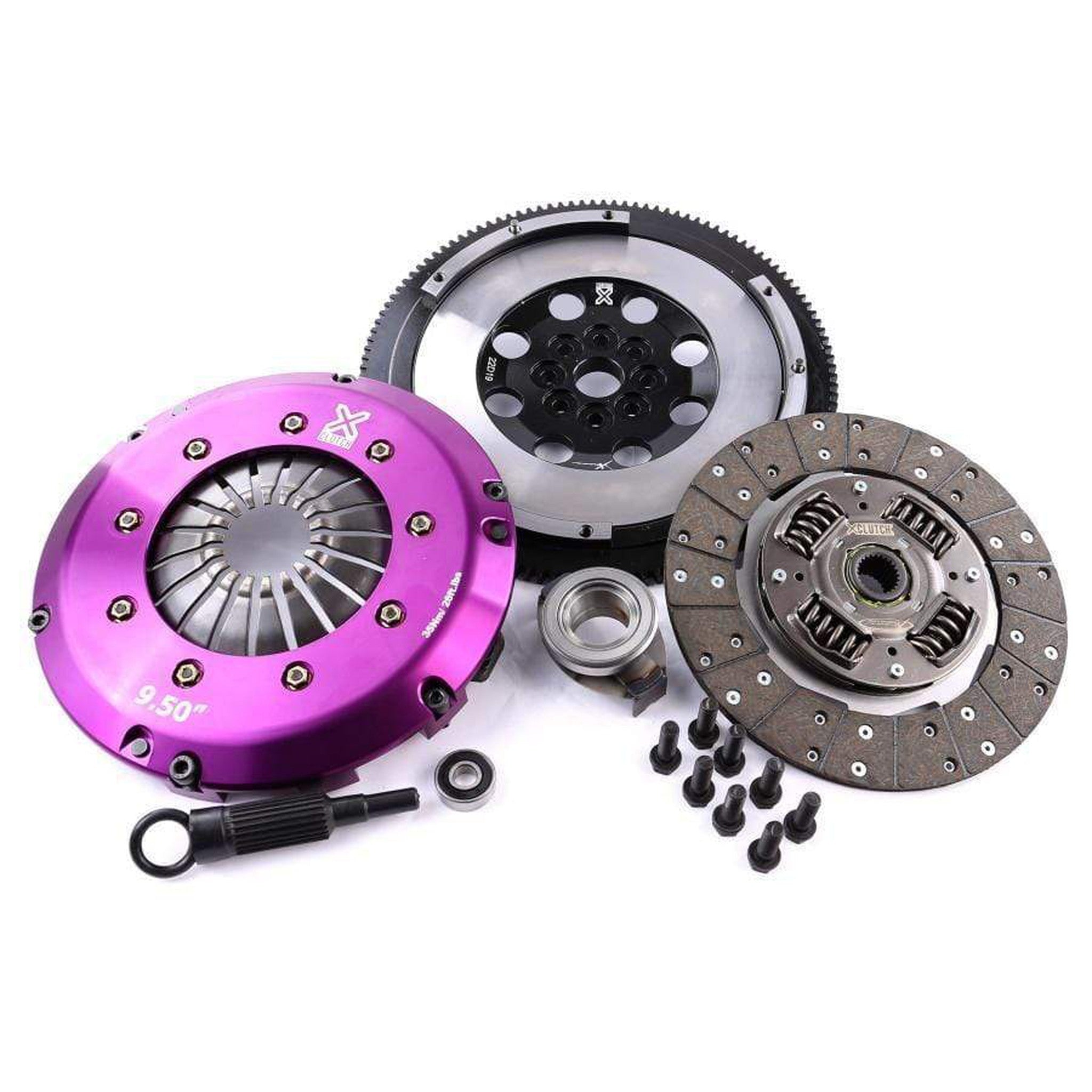 XClutch Stage 1 Single Sprung Organic Clutch Disc w/ Flywheel Kit Subaru WRX 15-21 | XKSU24588-1A