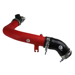 aFe BladeRunner Hot Side Charge Pipe Red Subaru WRX 2015-2021 | 46-20378-R