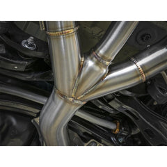 aFe POWER Takeda 304SS Dual Cat Back Exhaust w/CF Tips Honda Civic Type R 2017-2021 | 49-36616-C