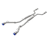aFe Takeda 2.5inch Stainless Steel Blue Flame Tips Cat Back Exhaust Nissan Z 2023 | 49-36138-L