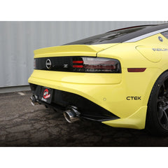 aFe Takeda 2.5inch Stainless Steel Polished Tips Cat Back Exhaust Nissan Z 2023 | 49-36138-P