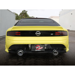 aFe Takeda 2.5inch Stainless Steel Polished Tips Cat Back Exhaust Nissan Z 2023 | 49-36138-P