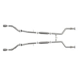 aFe Takeda 2.5inch Stainless Steel Polished Tips Cat Back Exhaust Nissan Z 2023 | 49-36138-P