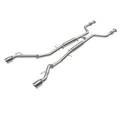 aFe Takeda 2.5inch Stainless Steel Polished Tips Cat Back Exhaust Nissan Z 2023 | 49-36138-P