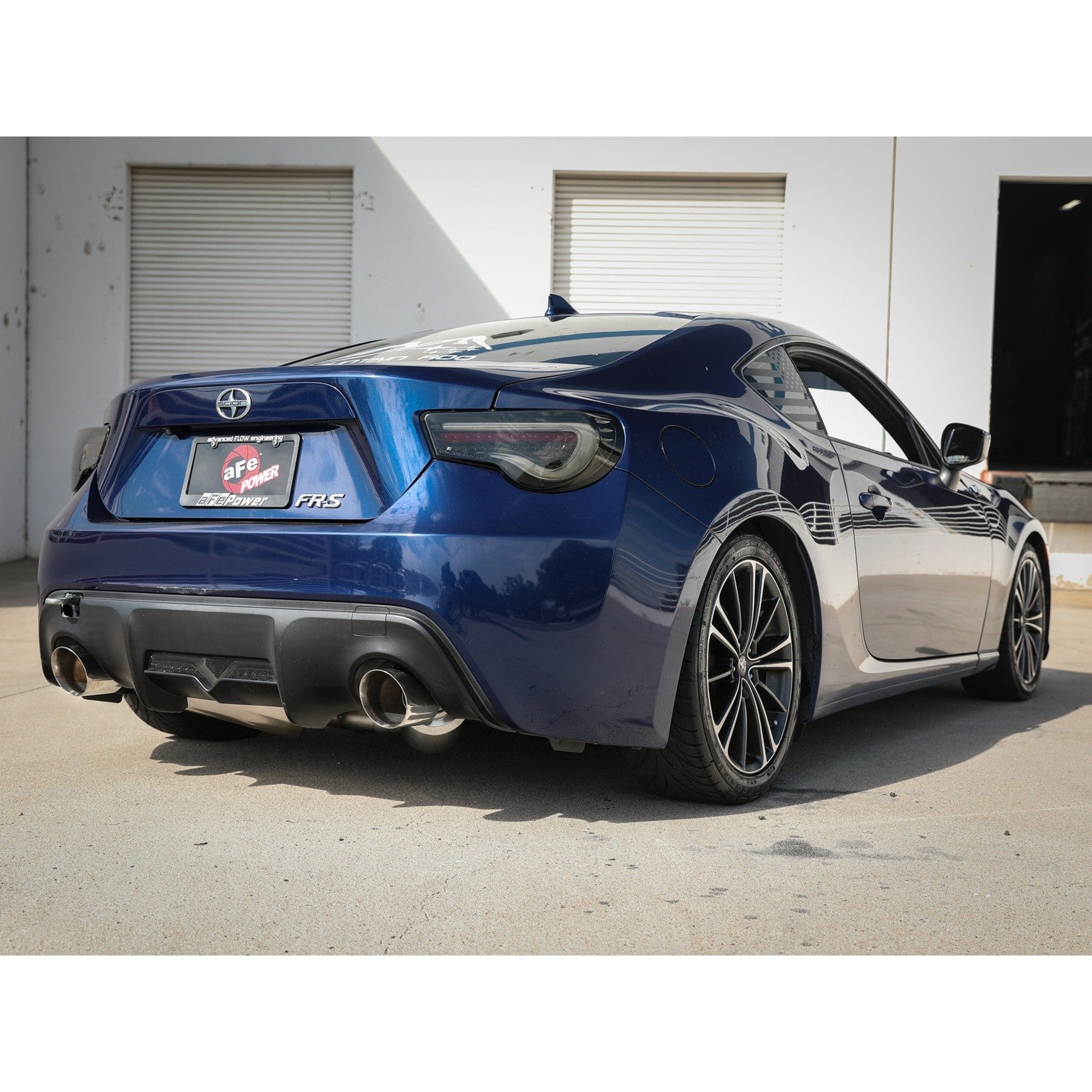 aFe Takeda Cat Back Exhaust w/ Black Tips Scion FR-S / Toyota 86 / Subaru BRZ 2013-2020 | 49-36023-B