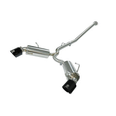 aFe Takeda Cat Back Exhaust w/ Black Tips Scion FR-S / Toyota 86 / Subaru BRZ 2013-2020 | 49-36023-B