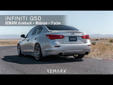 Remark Mid Pipe Resonated Infiniti Q50 RWD 2014-2023 | RO-CPQ5-C
