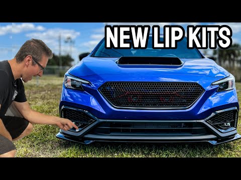 Noble STI Style Carbon Fiber Front Lip Spoiler Subaru WRX 2022-2026