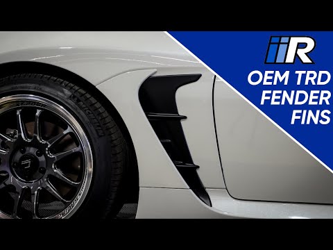 Toyota TRD GR Fender Duct Fins - 2022-2026 BRZ / GR86 | totMS315-18008