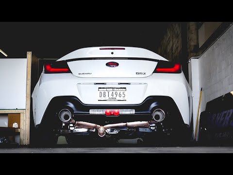 MXP Comp RS Cat Back Exhaust SS Tips Scion FR-S 2013-2016 / Subaru BRZ 2013-2025/ Toyota 86 2017-2025