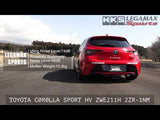 HKS Legamax Sports Cat Back Exhaust Toyota Corolla Hatchback 2019-2021 | 32018-AT061
