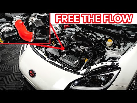 GrimmSpeed Black Post MAF Hose Kit Subaru BRZ / Toyota GR86 2022-2025 | grm125033.1