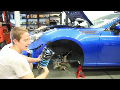 Verus Front Camber Plate Kit Anodized Black Subaru BRZ 13-25 / Toyota 86 2017-2025 | A0019A-BLK