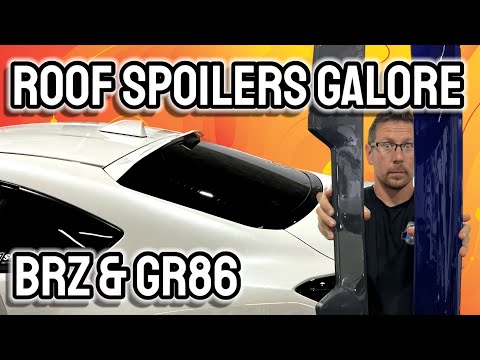 Noble Version 1 Roof Spoiler Subaru BRZ / Toyota GR86 2022-2026