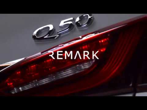Remark Q50 2014-2023 Burnt Stainless Double Wall Tip Axleback Exhaust Infiniti | RO-TTQ5-D