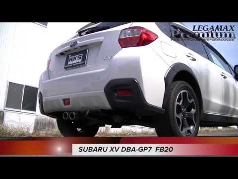 HKS Legamax Premium Dual Axle Back Exhaust Subaru XV Crosstrek 2013-2017 | 32018-AF012