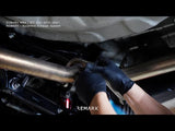 Remark Axleback Exhaust Burnt Stainless Double Wall 3.5in Tips Subaru WRX / STI 15-21 | RO-TTVA-D