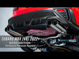 Remark Boso Axleback Exhaust Burnt Blue Stainless Tips Subaru WRX 2022-2024 | RO-TBVB-SL