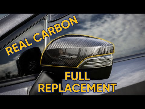 Noble Full Replacement OE Style Carbon Fiber Mirror Covers Subaru WRX / STI 2015-2021