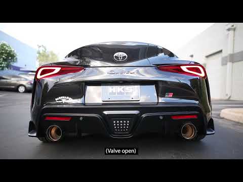 HKS Dual Cat Back Exhaust Toyota Supra 2020-2021 | 31014-KT001