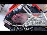 Remark Boso Axleback Exhaust Stainless Tips Subaru WRX / STI 2015-2021 | RO-TSVA-SL